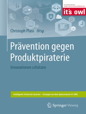 cover image of Prävention gegen Produktpiraterie